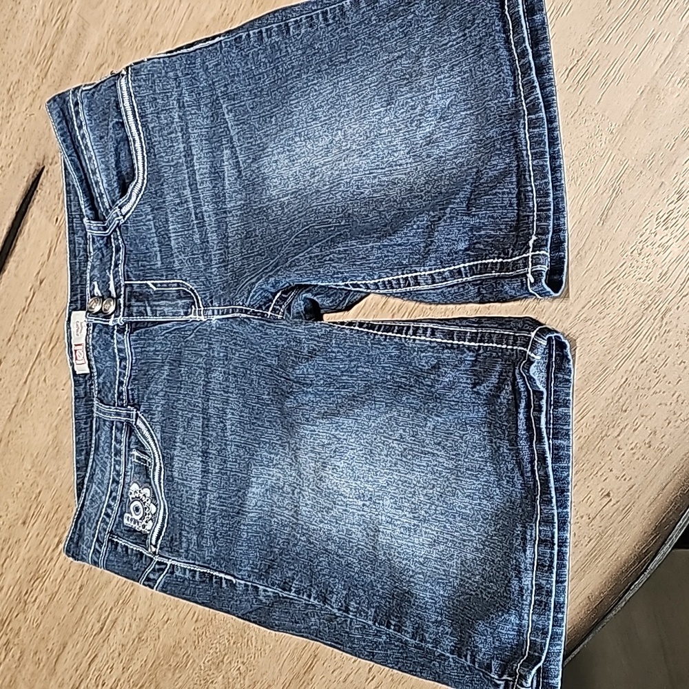 Lei  Ashley Lowrise Denim Shorts Size 11